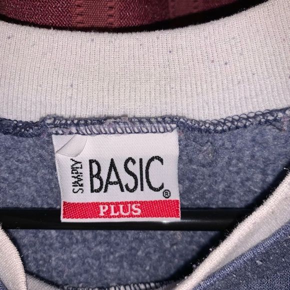 Vintage simply basic plus sweater - Picture 3 of 4